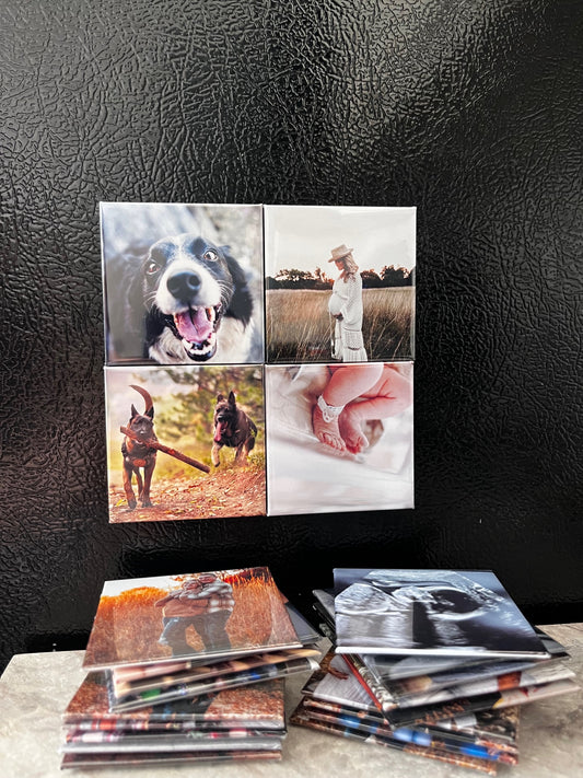 2.5x2.5 Custom Photo Magnets